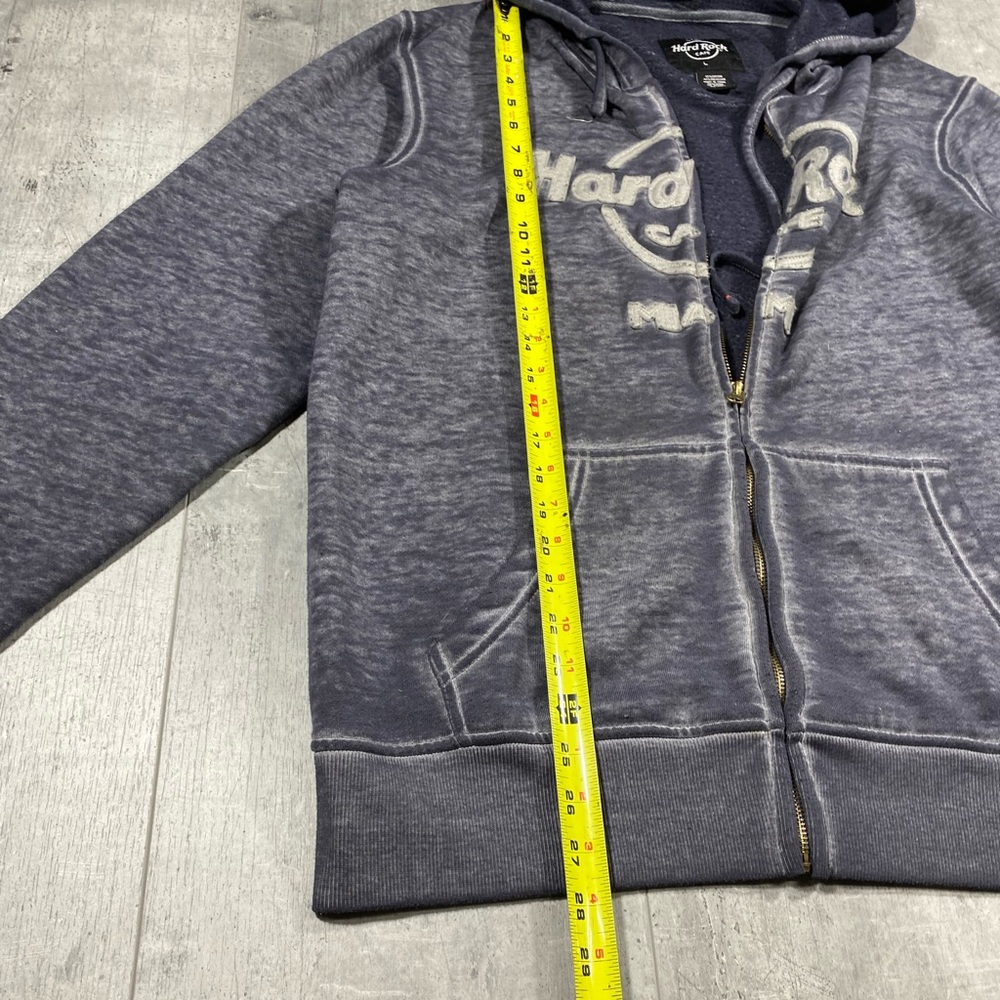 Y2k Hard Rock Cafe Zip-Up Hoodie - Picture 6 of 6